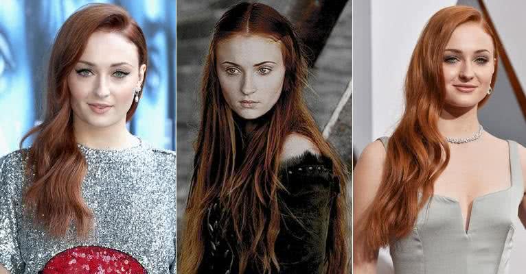 como ter os cabelos ruivos perfeitos de Sophie Turner - Getty Images/Divulgação