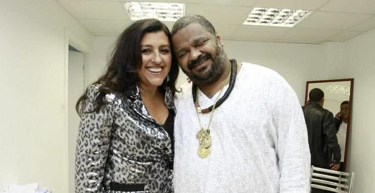 Regina Casé e Arlindo Cruz - Mauricio Melo / AgNews