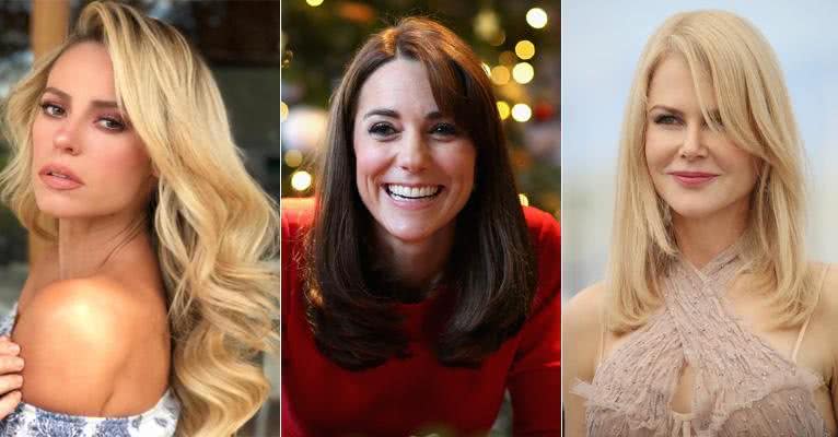 Paolla Oliveira, Kate Middleton e Nicole Kidman - Getty Images/Instagram