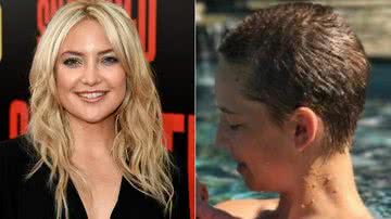 Kate Hudson muda o visual e raspa o cabelo - Getty Images/Reprodução Instagram