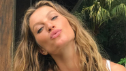 Gisele Bündchen posta foto na web e se compara a personagem de 'Chaves' - Reprodução Instagram