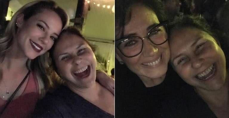 Fafá de Belém com Paolla Oliveira e Lilia Cabral - Reprodução / Twitter