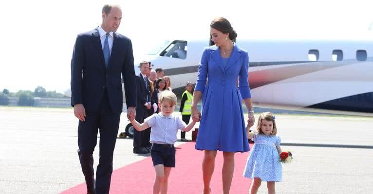 Príncipe William e Kate Middleton proíbem que os príncipes George e Charlotte tenham aparelhos eletrônicos - Getty Images