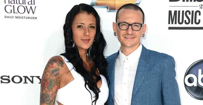 Chester Bennington e Talinda Ann Bentley - Getty Images