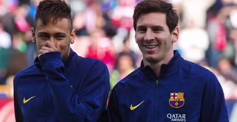 Neymar Jr. e Messi - Instagram/Reprodução