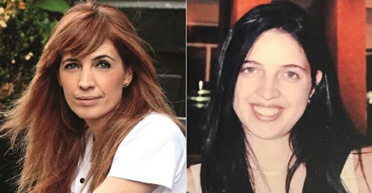 Poliana Abritta em 2017 e em 1997 - Divulgação e Instagram/Reprodução