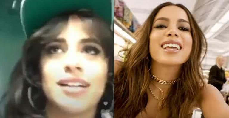 Camilla Cabello canta hits de Anitta: "Adoro" - Reprodução / Instagram