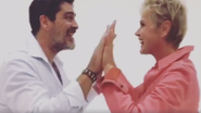 Junno Andrade e Xuxa - Reprodução