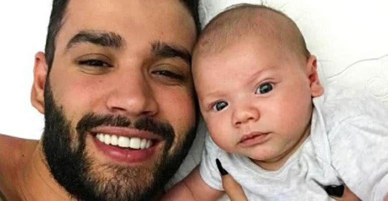 Gusttavo Lima e Gabriel - Instagram/Reprodução