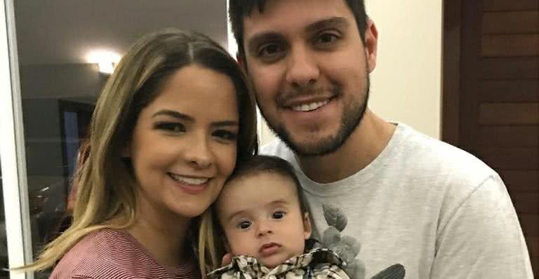 Maria Cecilia e Rodolfo celebram os 3 meses do filho - Reprodução / Instagram