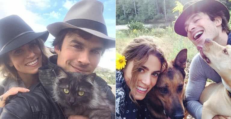 Ian Somerhalder e Nikki Reed - Reprodução / Instagram