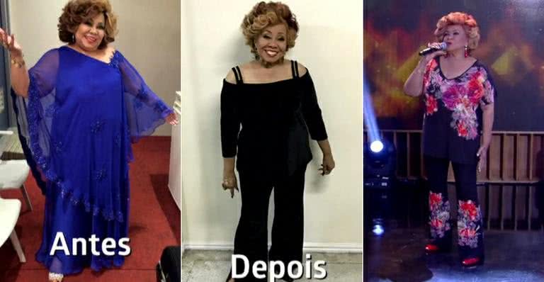 Alcione participa do Mais Você após perder 25kg - TV Globo/Reprodução