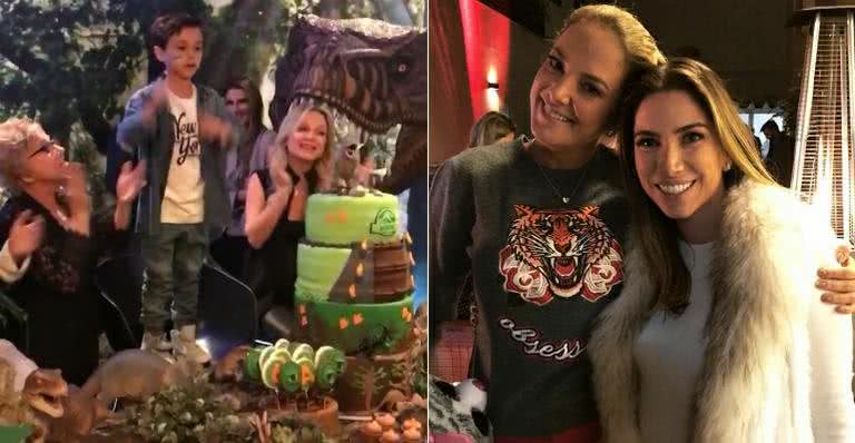 Eliana faz festa para Arthur; Ticiane Pinheiro e Patricia Abravanel também foram ao evento - Instagram/Reprodução