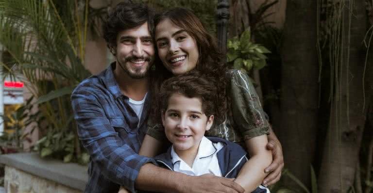 Luiz Felipe Mello com Renato Góes e Maria Casadevall - Globo/Mauricio Fidalgo