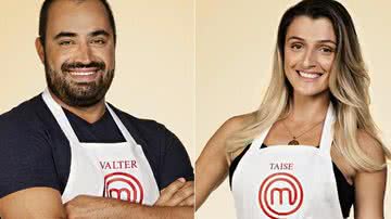 Após 'MasterChef', Valter e Taise anunciam namoro - Reprodução