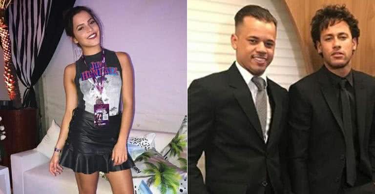 Emilly, Jô Amâncio e Neymar Jr. - Instagram/Reprodução