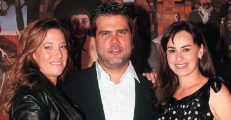 Lia Iacocca e Daniela Escobar, Frederico Lapenda - GROSBY GROUP