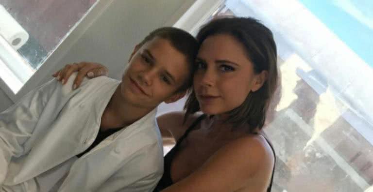 Romeo e Victoria Beckham - Reprodução / Instagram