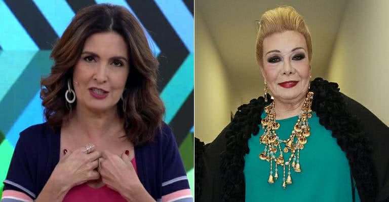 Fátima Bernardes revela que Rogéria previu seu sucesso na TV - TV Globo/Reprodução e AgNews