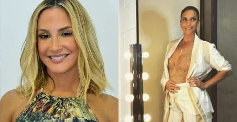 Claudia Leitte fala sobre gravidez de Ivete Sangalo - AgNews/ Reprodução