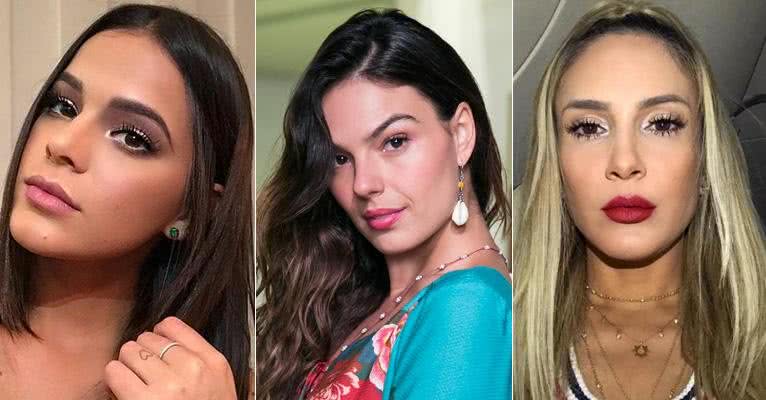 Bruna Marquezine, Isis Valverde e Claudia Leitte - Reprodução/ Instagram/Divulgação/TV Globo