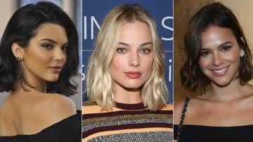 Kendall Jenner, Margot Robbie e Bruna Marquezine - Getty Images/AgNews/Instagram