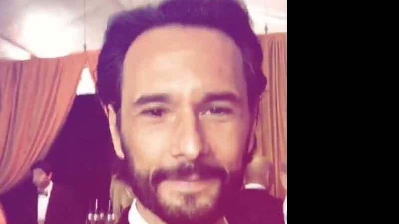 Rodrigo Santoro no Emmy - Reprodução