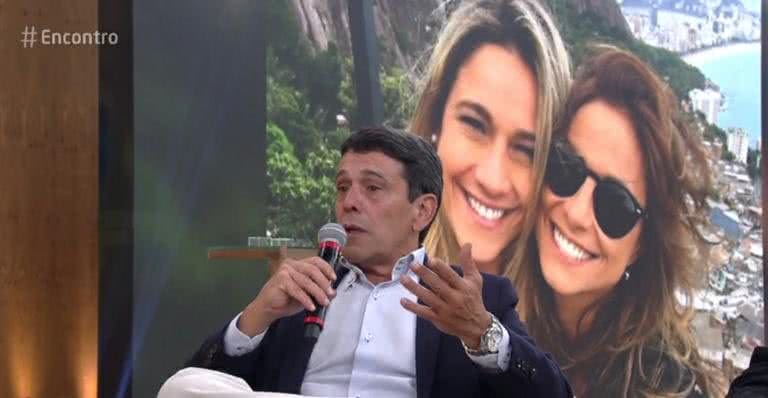 Maurício, pai de Fernanda Gentil - TV Globo/Reprodução