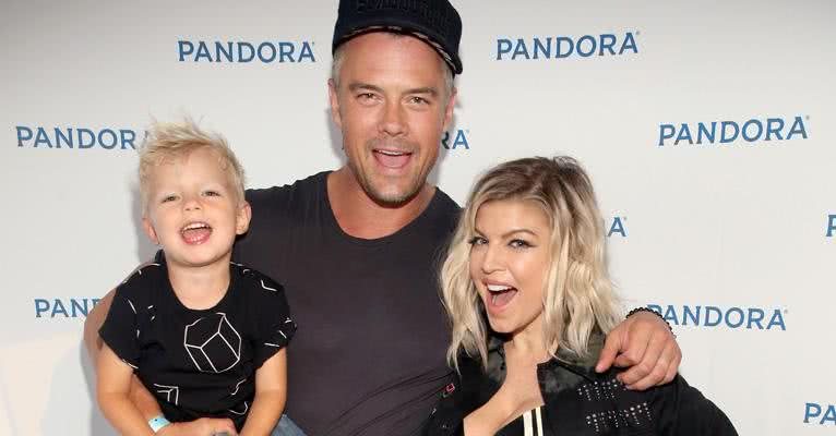 Fergie, Axl e Josh Duhamel - Getty Images