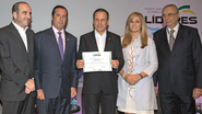 Carlos Magariños, João Doria, Cecilia Luchía Puig e José Roberto Maluf - PAULO SANTOS