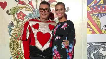 Stefano Gabbana e Renata Kuerten - Divulgação