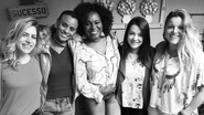 Rouge completo: Lu Andrade, Aline, Karin, Li e Fantine - Instagram/Reprodução