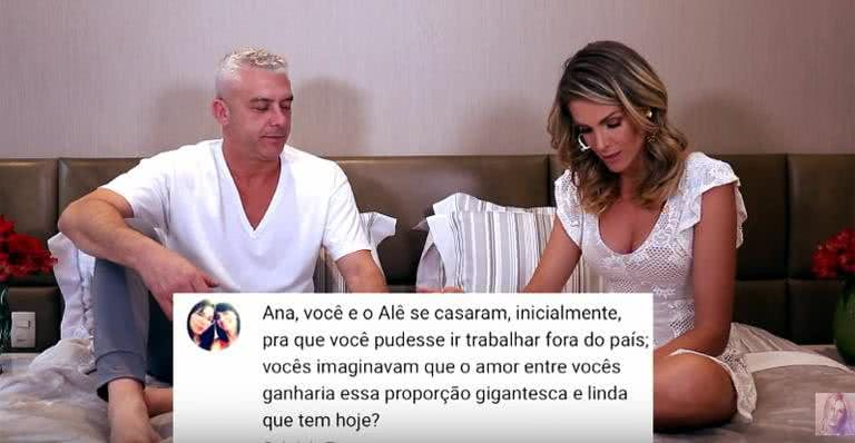 Fã faz pergunta inusitada sobre casamento de Ana Hickmann e marido dá resposta sincera - Reprodução Instagram