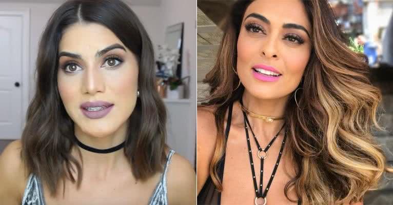 Camila Coelho ensina a fazer a make de Bibi - Reprodução/ Youtube/Instagram