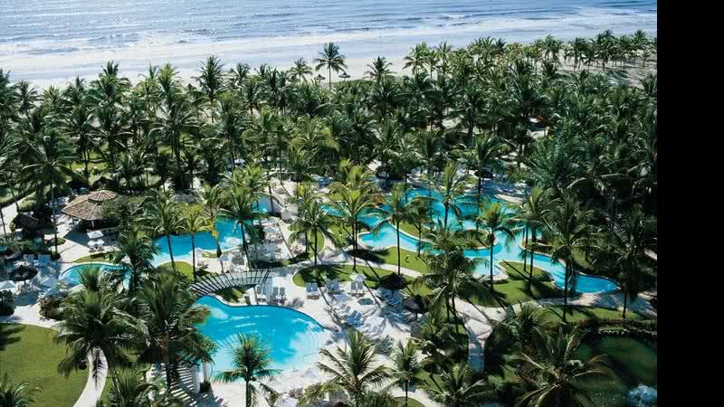 Piscina central do Transamérica Ilha de Comandatuba - Divulgação