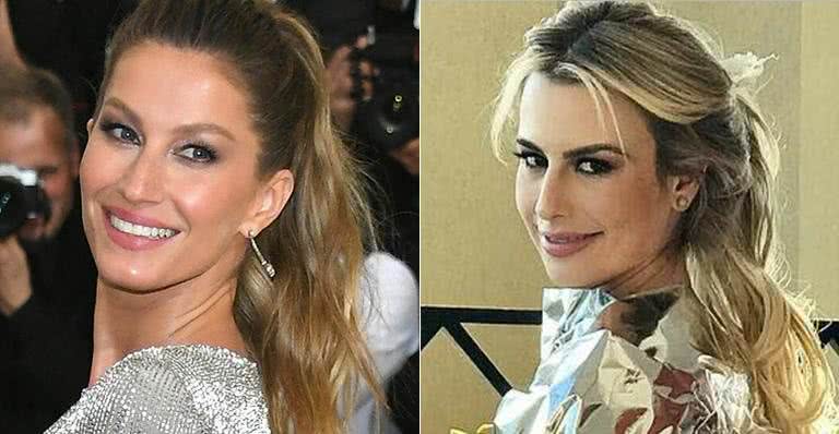 Fernanda Keulla recria look de Gisele Bündchen - Reprodução / Getty Images