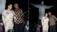 Preta Gil canta com o pai, Gilberto Gil, no Cristo Redentor - AgNews