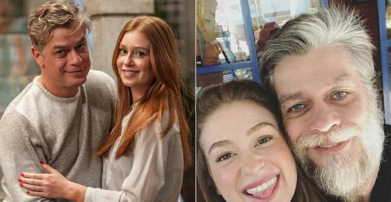 Marina Ruy Barbosa e Fabio Assunção - Globo/Artur Meninea e Instagram/Reprodução