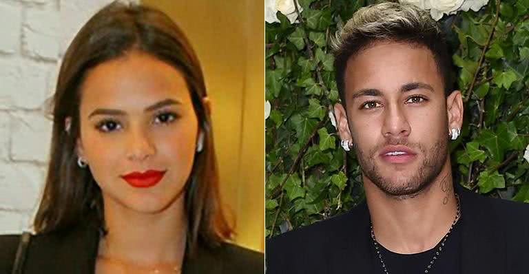 Neymar Jr. usa look parecido com o de Bruna Marquezine - AgNews/ Getty Images