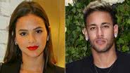 Neymar Jr. usa look parecido com o de Bruna Marquezine - AgNews/ Getty Images