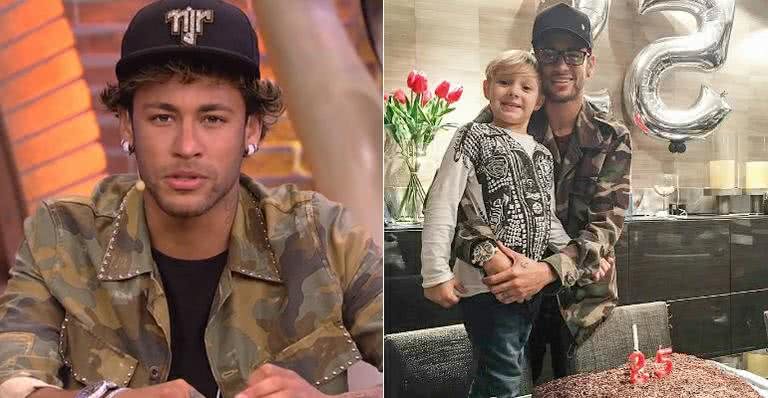 Neymar Jr. e Davi Lucca - Multishow e Instagram/Reprodução