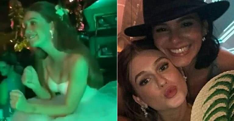 Marina Ruy Barbosa se diverte em sua festa de casamento - Instagram/Reprodução