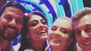 Carlos Eduardo, Juliana Paes, Angélica e Luciano Huck - Instagram/Reprodução