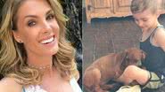 Ana Hickmann, Alexandre e a cachorrinha Aisha - Instagram/Reprodução