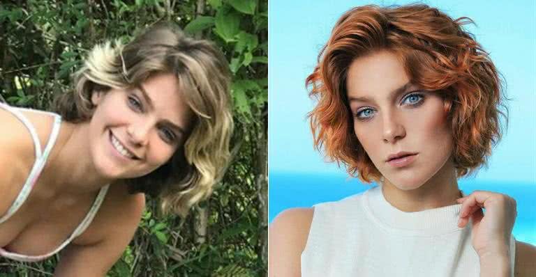 Isabella Santoni fica ruiva para novo filme - Instagram e Lucas Mennezes/Divulgação