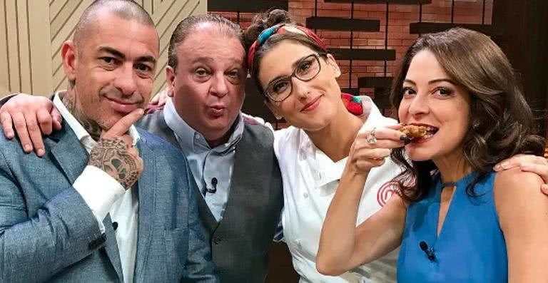 Henrique Fogaça, Erick Jacquin, Paola Carosella e Ana Paula Padrão - Reprodução / Instagram