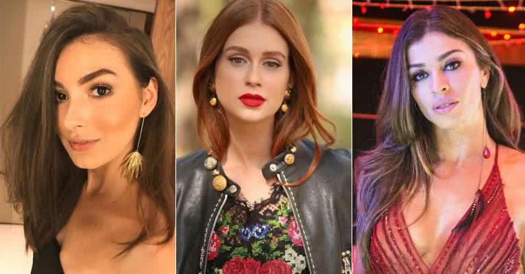 Marina Moschen, Marina Ruy Barbosa e Grazi Massafera - Reprodução/Instagram/Divulgação/TV Globo