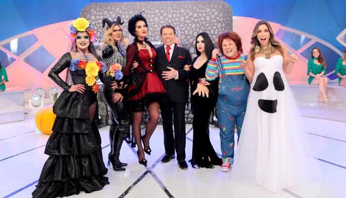 Silvio Santos exibe especial de Halloween com a turma do “Jogo dos Pontinhos”! - Lourival Ribeiro/SBT