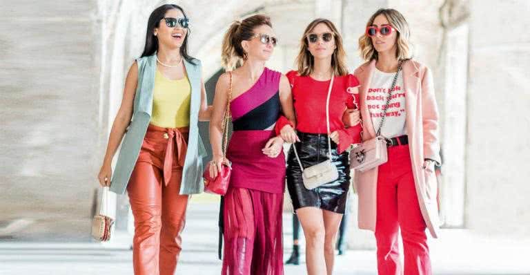 Thaynara OG, Camila Almeida, Luisa Accorsi e Jade Seba conferem os desfiles durante Semana de Moda de Portugal - EDGAR DIAS