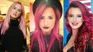 Fiorella Mattheis, Demi Lovato e Bella Thorne - Brazil News/ Getty Images